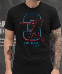 Luis Arraez 3 Miami T Shirt 3 Luis Arraez 3 Miami T Shirt