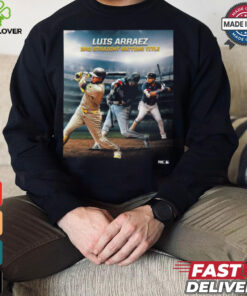 Luis Arraez San Diego Padres 3rd Straight Batting Title 2024 Poster t shirt