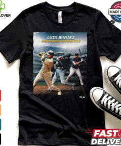 Luis Arraez San Diego Padres 3rd Straight Batting Title 2024 Poster t shirt