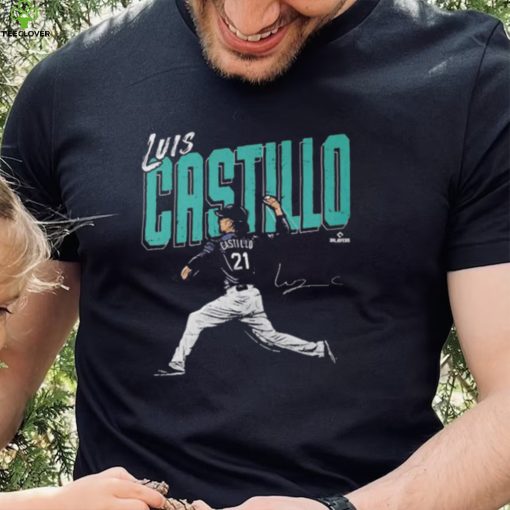 Luis Castillo Shirt Seattle Baseball Chisel Signature Shirt