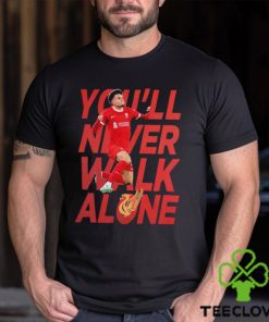 Luis Díaz You’ll Never Walk Alone Liverpool Shirt