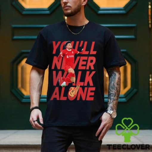 Luis Díaz You’ll Never Walk Alone Liverpool Shirt