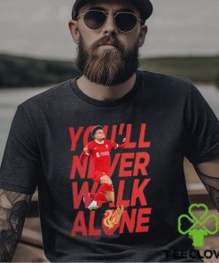 Luis Díaz You’ll Never Walk Alone Liverpool Shirt