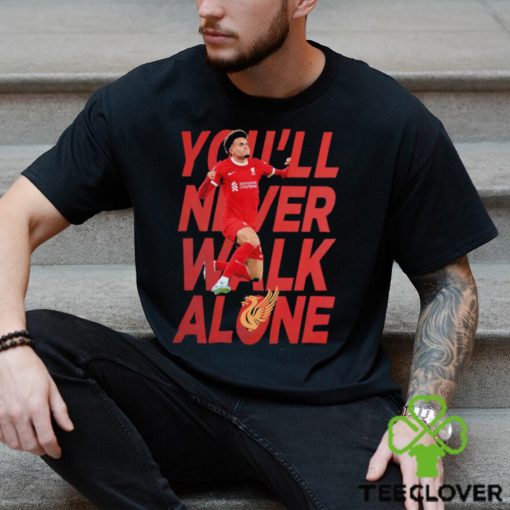 Luis Díaz You’ll Never Walk Alone Liverpool Shirt