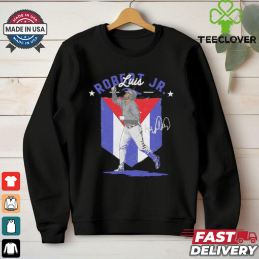 Luis Robert Jr. Chicago White Sox Country flag signature shirt