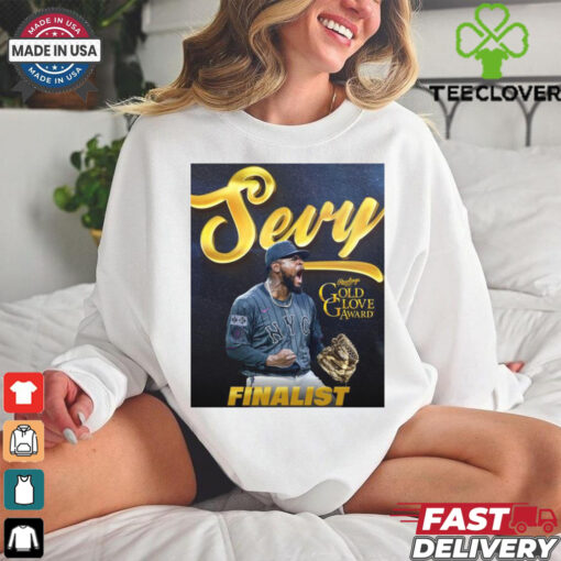 Luis Severino New York Mets MLB Rawlings Gold Glove Award Finalist 2024 Poster t hoodie, sweater, longsleeve, shirt v-neck, t-shirt