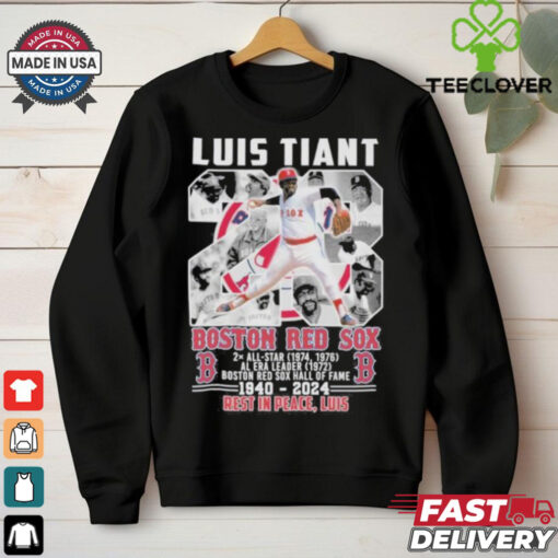 Luis Tiant Boston Red Sox 1940 2024 Rest In Peace, Luis Shirt