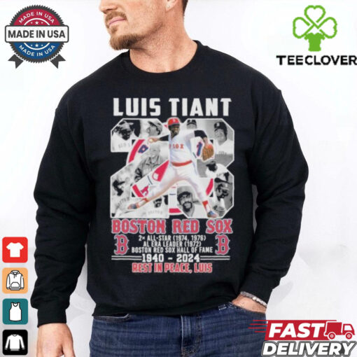 Luis Tiant Boston Red Sox 1940 2024 Rest In Peace, Luis Shirt