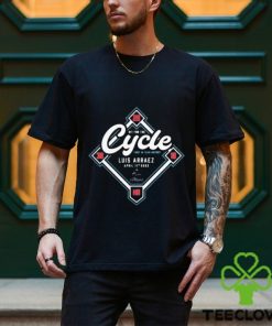 Luis arraez Miami marlins hit for the cycle t shirt 1 Luis arraez Miami marlins hit for the cycle t shirt
