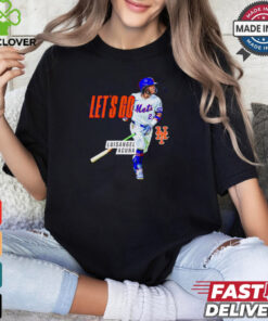 Luisangel Acuña New York Mets First Home Run let’s go MLB shirt