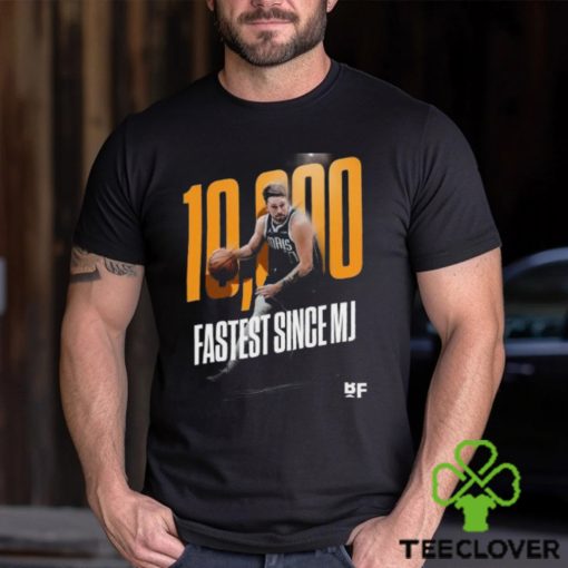 Luka Doncic 77 Becomes The Fastest Player Since MJ To Reach 10k Points NBA Shirt