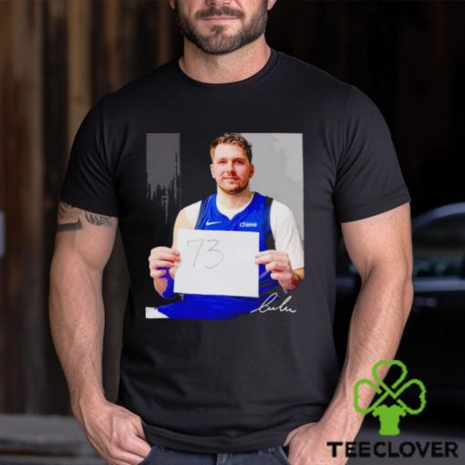 Luka Doncic Dallas Mavericks 73 point game shirt