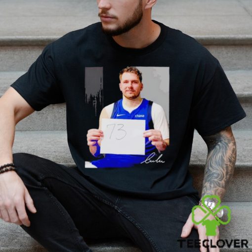 Luka Doncic Dallas Mavericks 73 point game shirt