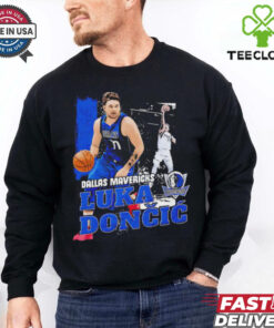 Luka Doncic Dallas Mavericks NBA basketball gritty vintage shirt