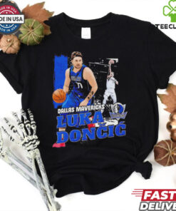 Luka Doncic Dallas Mavericks NBA basketball gritty vintage shirt