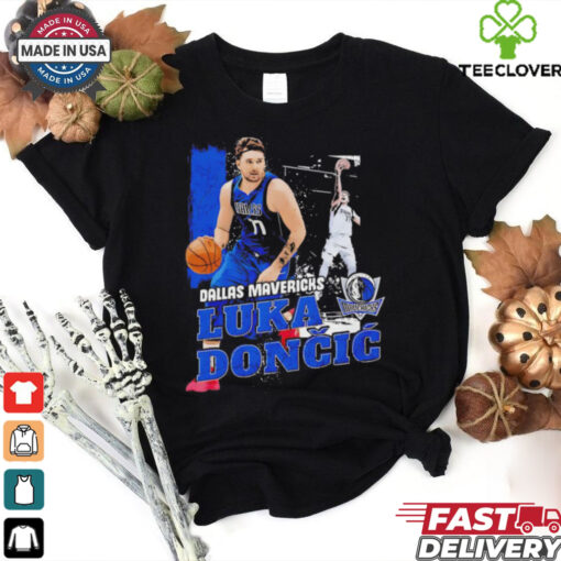 Luka Doncic Dallas Mavericks NBA basketball gritty vintage shirt