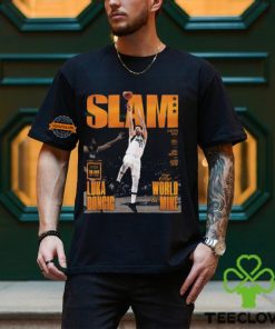 Luka Doncic The World Is Mine Run To The ’24 NBA Finals With The Cover Of SLAM 250 The Orange Metal Editions Classic T Shirt