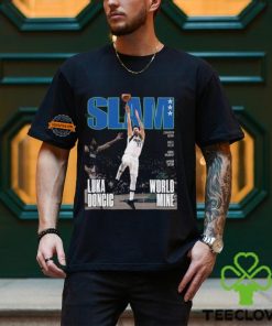 Luka Doncic The World Is Mine Run To The ’24 NBA Finals With The Cover Of SLAM 250 Vintage T Shirt