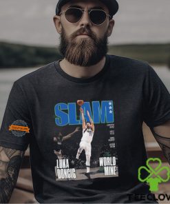 Luka Doncic The World Is Mine Run To The ’24 NBA Finals With The Cover Of SLAM 250 Vintage T Shirt