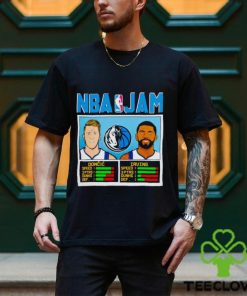 Luka Doncic and Kyrie Irving Dallas Mavericks NBA Jam shirt