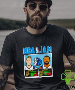 Luka Doncic and Kyrie Irving Dallas Mavericks NBA Jam shirt