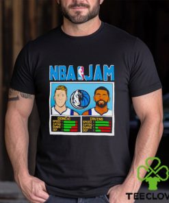 Luka Doncic and Kyrie Irving Dallas Mavericks NBA Jam shirt