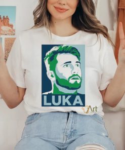 Luka Player Basketball Dallas Mavericks Art Green shirt