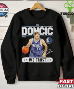 Luka doncic Dallas mavericks trust signature shirt
