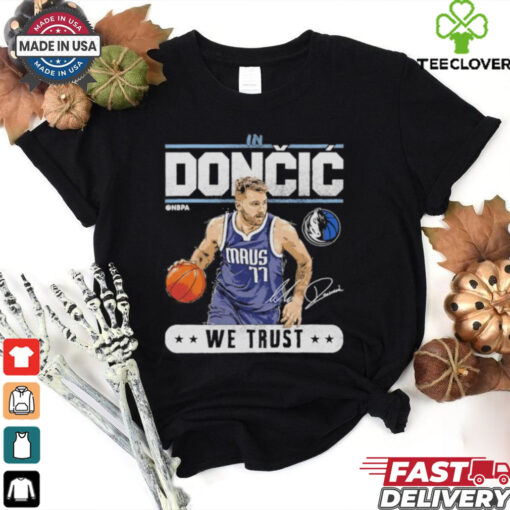 Luka doncic Dallas mavericks trust signature shirt