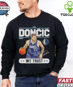 Luka doncic Dallas mavericks trust signature shirt
