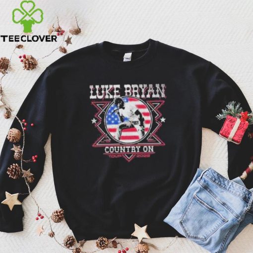 Luke Bryan 2023 Country On Tour US Flag Shirt