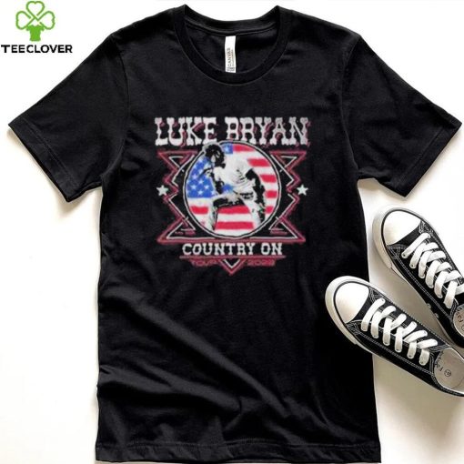 Luke Bryan 2023 Country On Tour US Flag Shirt