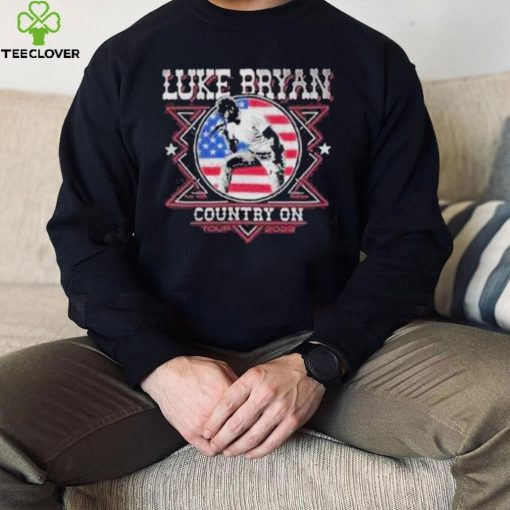 Luke Bryan 2023 Country On Tour US Flag Shirt