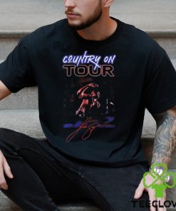 Luke Bryan Country On Tour Fan Signature Shirt