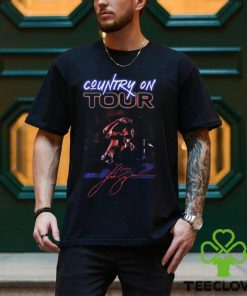 Luke Bryan Country On Tour Fan Signature Shirt