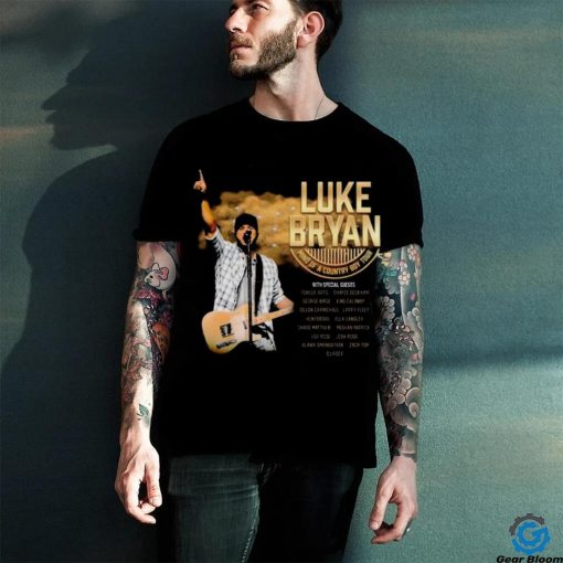 Luke Bryan Mind Of A Country Boy Tour T Shirt