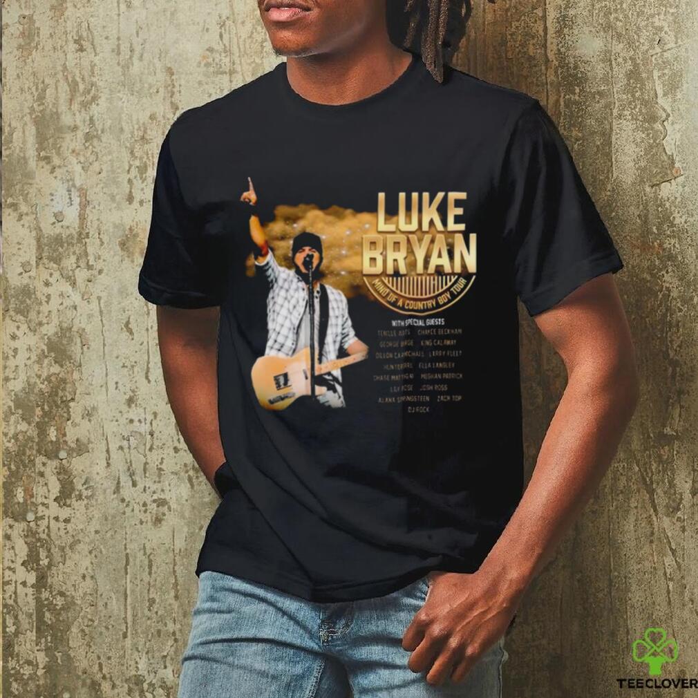 Luke Bryan Mind Of A Country Boy Tour T Shirt Luke Bryan Mind Of A Country Boy Tour T Shirt