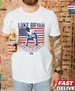 Luke Bryan here’s to the farmer farmer tour shirt