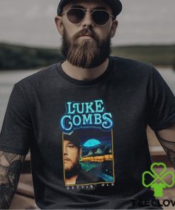 Luke Combs 2024 Tour T Shirt Growing Up And Getting Old Shirt Vintage Unisex