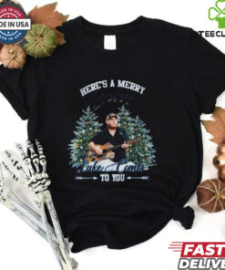 Luke Combs Merry Christmas 2024 Shirt with festive design