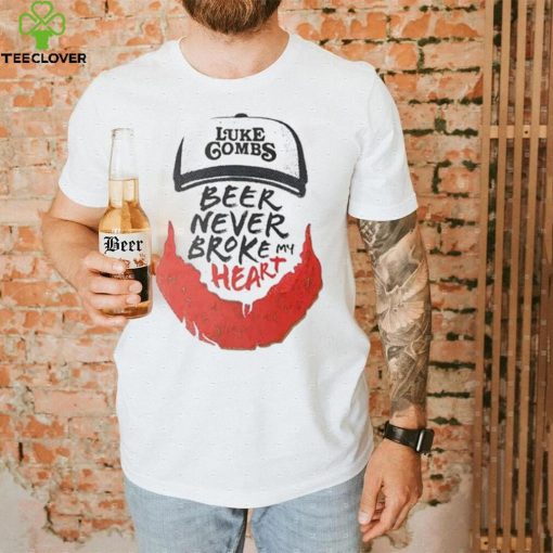 Luke Combs Miller Lite 2023 Shirt Beer Never Broke My Heart