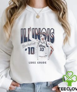 Luke Goode 10 University of Illinois basketball shirt
