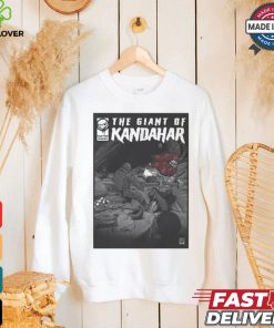 Luke Lamana Wearing The Giant Of Kandahar T shirt