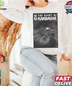 Luke Lamana Wearing The Giant Of Kandahar T shirt