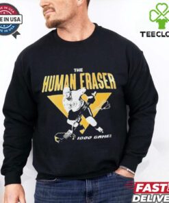 Luke Schenn Nashville Predators NHL The Human Eraser 1000 Game t hoodie, sweater, longsleeve, shirt v-neck, t-shirt