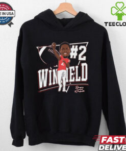 Lunch Winfield 2 Louisiana Ragin’ Cajuns football Caricature Signature t hoodie, sweater, longsleeve, shirt v-neck, t-shirt