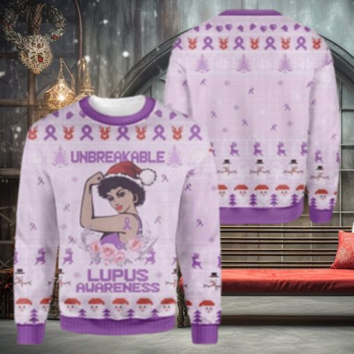 Lupus Awareness Ugly Christmas Sweater