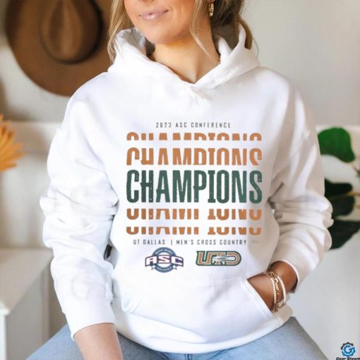 Ut Dallas men’s cross country 2023 asc conference champions hoodie, sweater, longsleeve, shirt v-neck, t-shirt