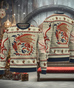 Rathalos Monster Hunter Ugly Christmas Sweater