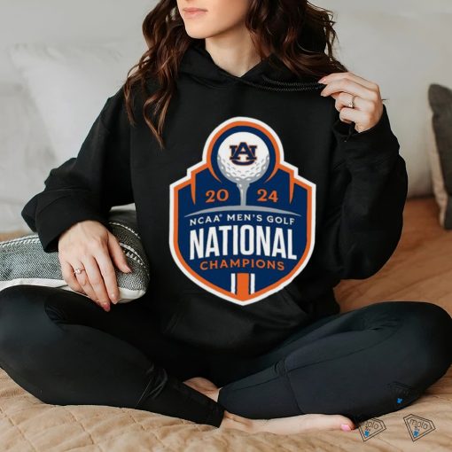 Official Auburn Tigers Men’s Golf 2024 National Champions logo shirt